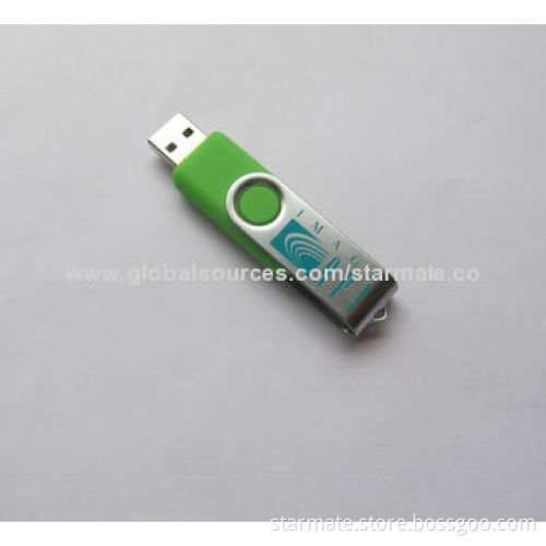 Swivel USB Drive, 128, 256, 512MB, 1, 2, 4, 8, 16, 32, 64GB Capacity
